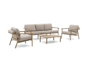 Forza Cuneo stoel-bank loungeset 4-delig