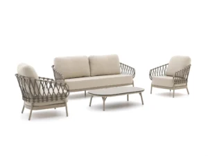 Tierra Outdoor Natal/Nora stoel-bank loungeset 4-delig